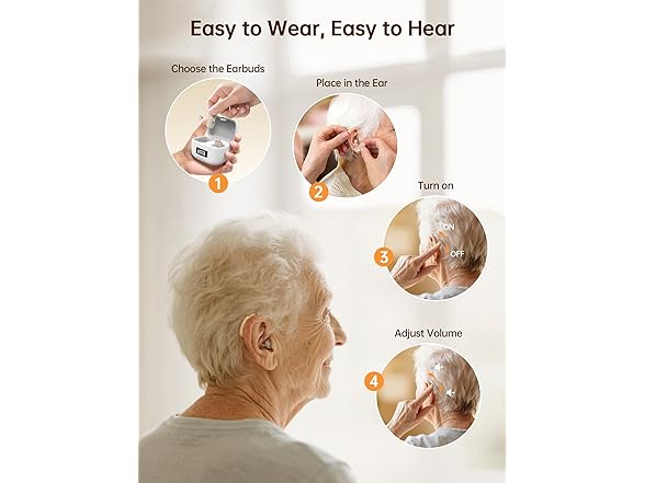Hearing Aids Rechargeable for Seniors