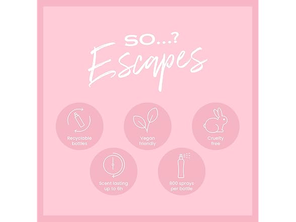 So…? Bondi Beauty Body Mist Fruity Gourmand Scent