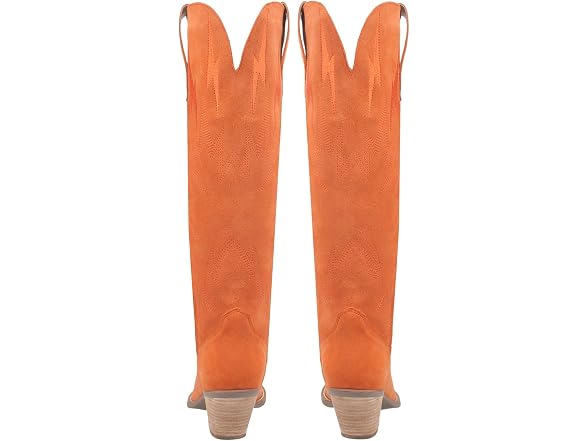 SHODENSE Women Suede Knee High Cowgirl 