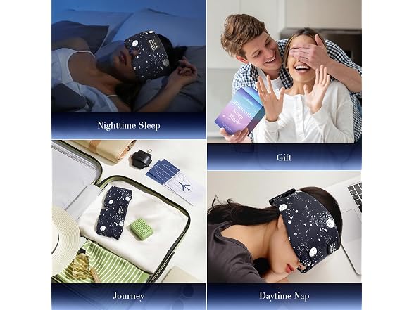 Sleep Mask with Bluetooth