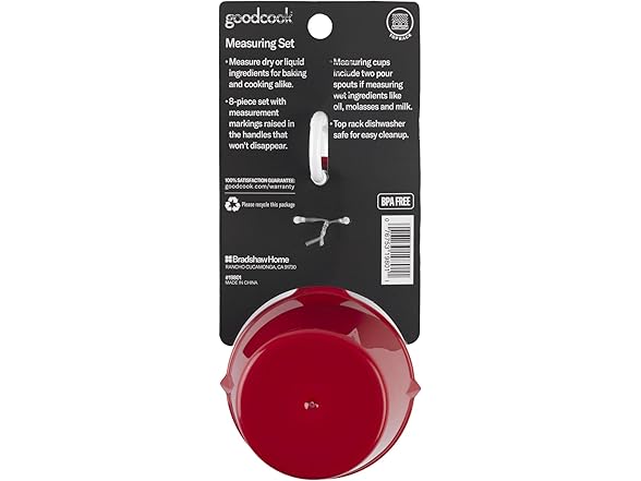 GoodCook Everyday Measuring Set 8-Piece