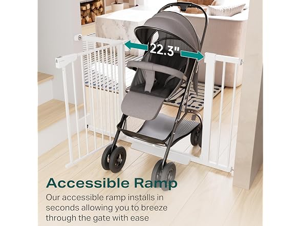 Cumbor 30-46in Baby Gate Auto Close