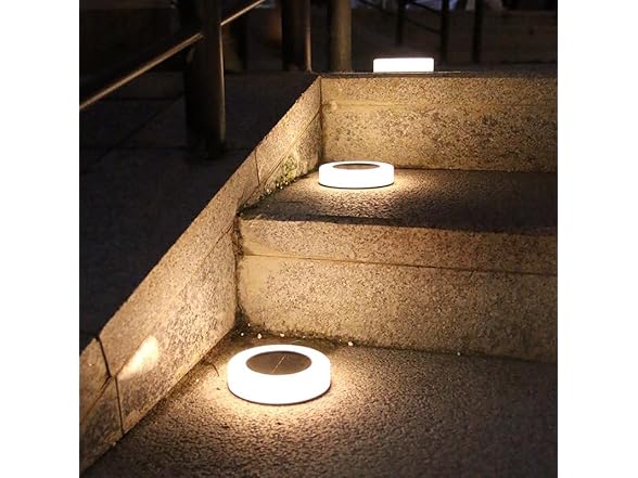 8PK MOOLLER Item #7977 Solar Ground Lights Outdoor