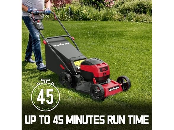 PowerSmart Electric Cordless Lawn Mower