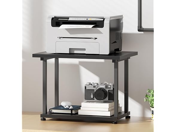 Printer Table, 2-Tier Printer Stand
