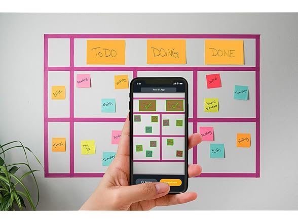 Post-it Super Sticky Notes, 8 x 6 in