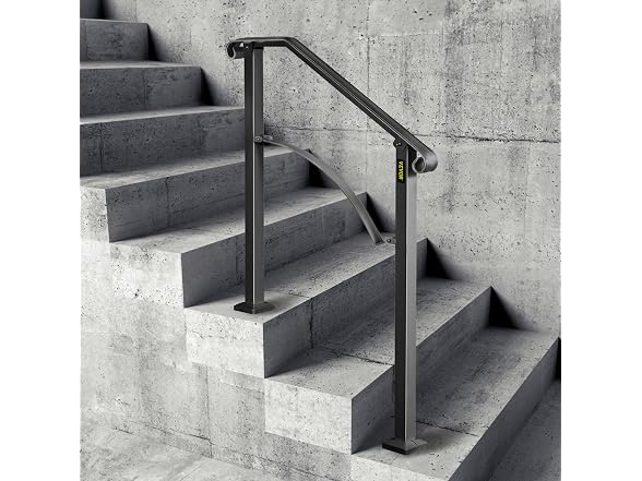 Handrails for Outdoor Steps, Fit 2 or 3 Steps