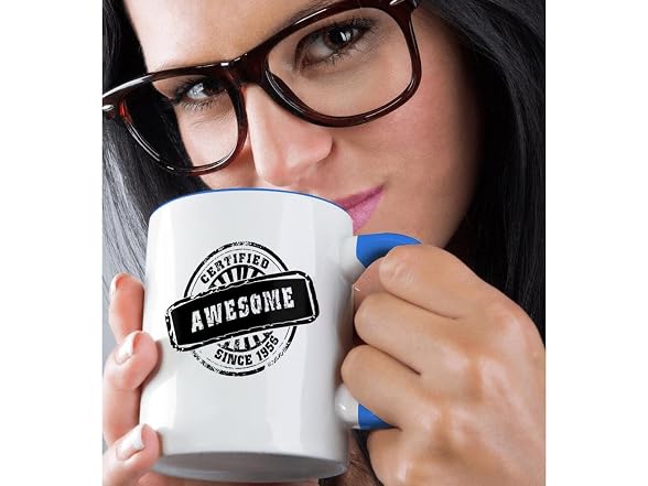 3dRose Certified Awesome since 1956 Mug