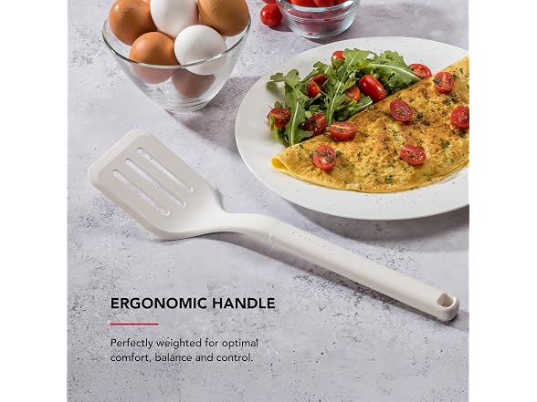 KitchenAid Slotted Turner Porcelain White