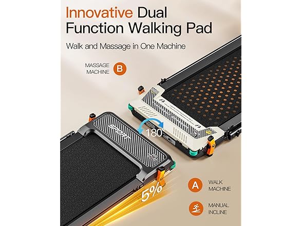 FUNRAY BC513725040005 walking pad treadmill