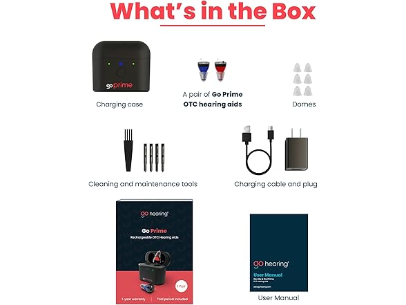 Go Prime OTC Hearing Aids for Seniors
