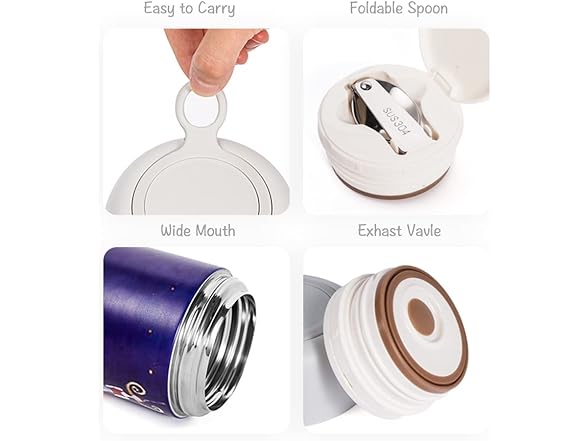 Funkrin 16oz Insulated Food Jar