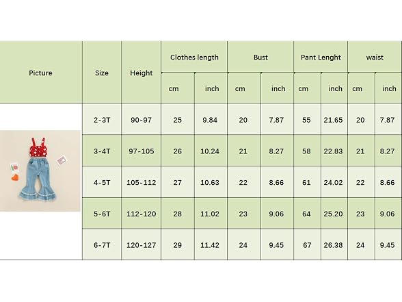 Eadrioss Girls (Toddler) 2pcs Kids Baby Day Pants
