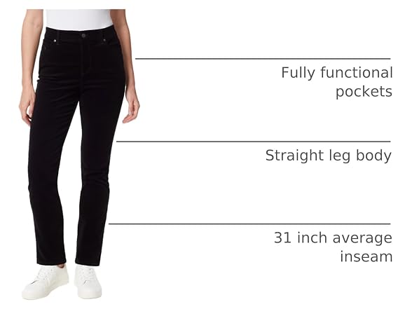 Gloria Vanderbilt Women (6) Ladies Amanda Jeans