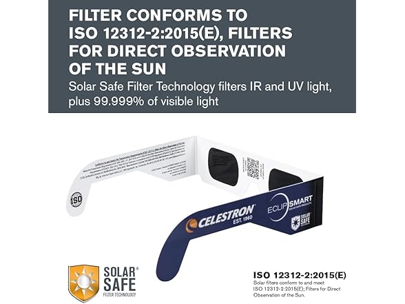 Celestron – EclipSmart Solar Shades Observing Kit