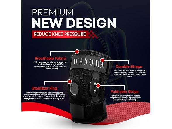 Knee Brace for Men & Women (X-large)