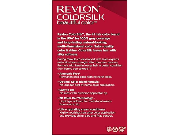 Revlon Colorsilk Beautiful Color Permanent Hair Color
