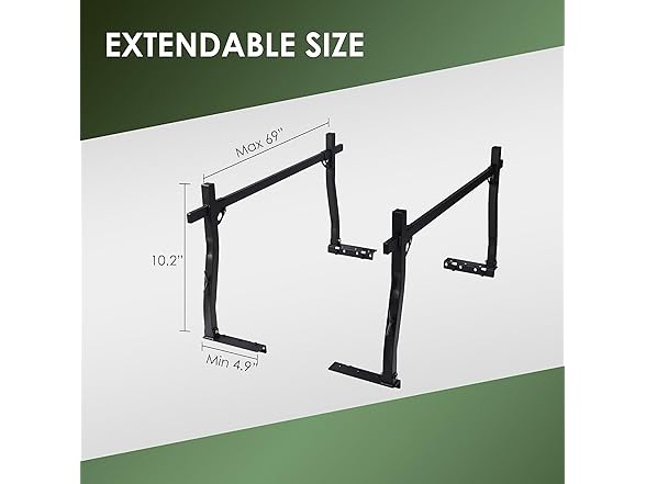 POLESTAR Steel Truck Ladder Rack