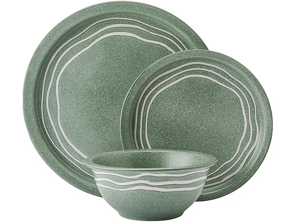 Pfaltzgraff Nature's Pallet 12 Piece Stoneware Dinnerware Set