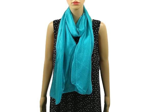 Shanlin (74.5"x42") Solid Silk Feel Long Scarves