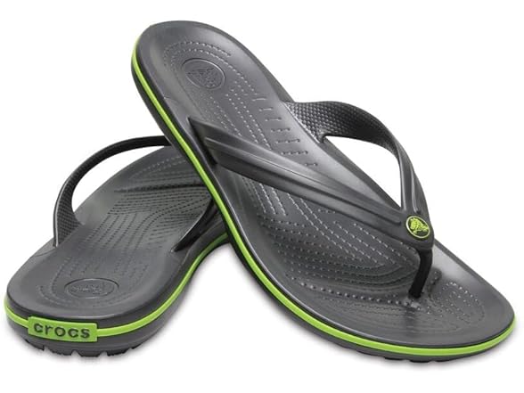 Crocs Crocband Unisex Flip Graphite/Volt Green