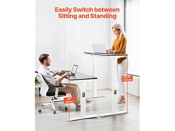 Standing Desk Frame Dual Motor