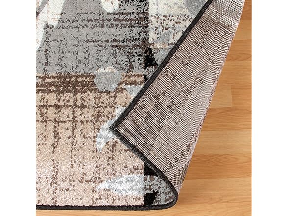 Superior Indoor 4'x6' Area Rug, Jute Backed