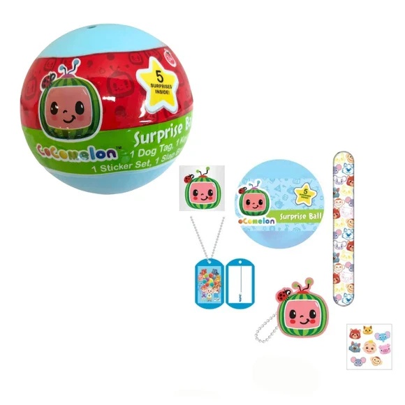 Cocomelon Surprise Ball 6-Pack Toys - Gallery 8