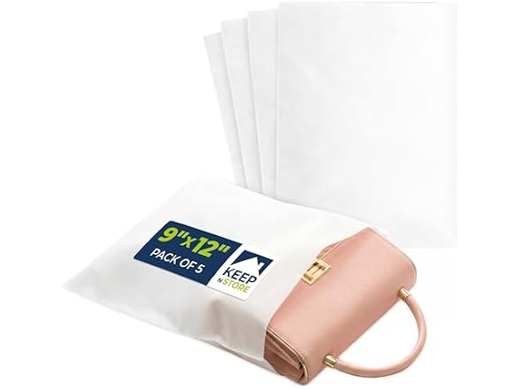 Pack of 5 Anti-Scratch Pouches, 9" x 12"