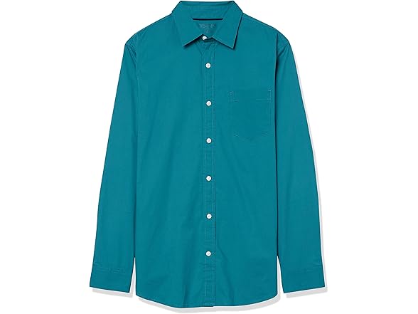 Amazon Essentials Men's Stretch Poplin Shirt