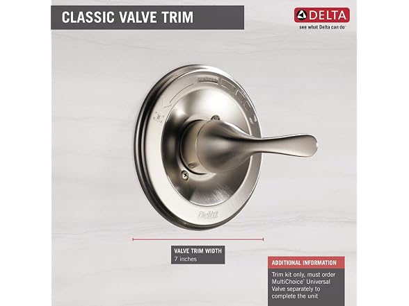 Monitor 13 Series Valve Only Trim
