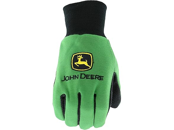 John Deere JD00002-Y Youth Jersey Gloves