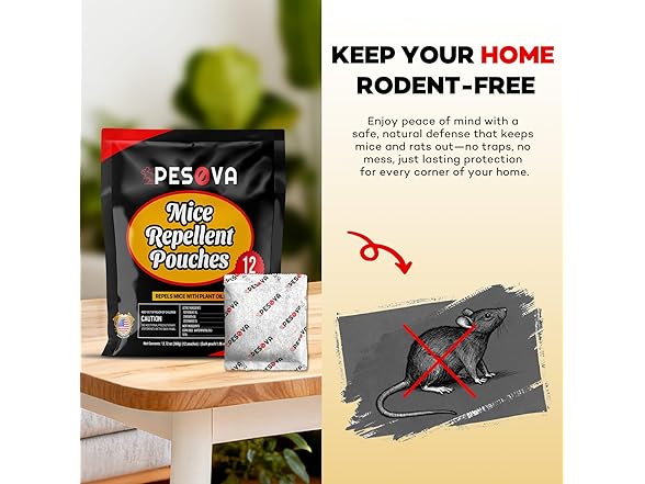 Pesova Mouse Repellent Pouches