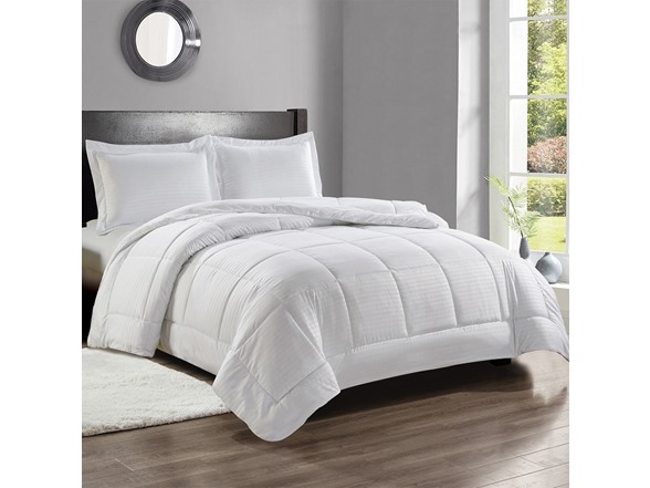 Luxury Home King Size 3-Pc Comforter Set