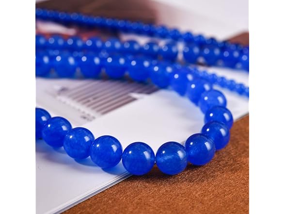 Tashidelek Natural Colored Chalcedony Stone Beads