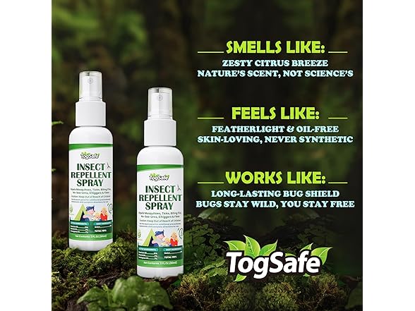 (2 Pack) Mosquito Repellent Spray | 2oz