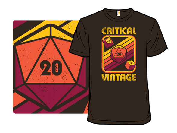 RPG Vintage Critical Dice