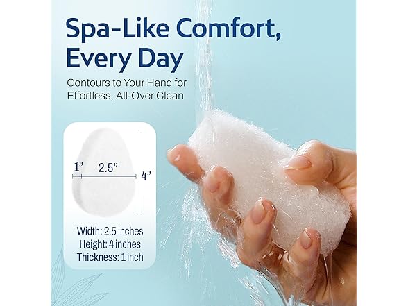 HartFelt 2ct Tear Drop Face Scrubber for Women 