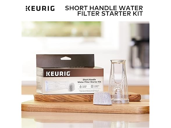 Keurig Short Handle Water Filter Starter Kit