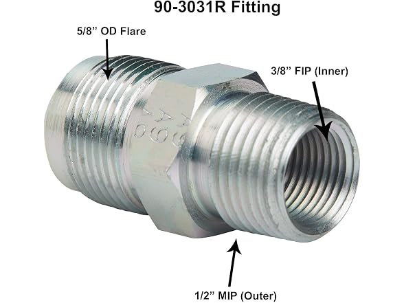 Dormont Gas Flare Fitting (0145828) 90-3031R