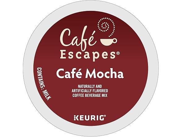 24ct Café Escapes Café Mocha, K-Cups