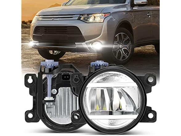 Cawanerl LED Fog Light Mitsubishi