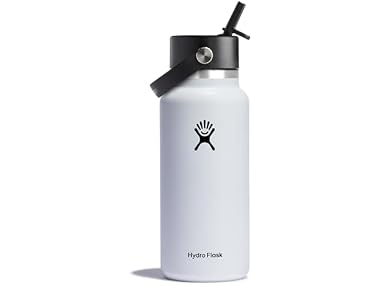 $19.99, Was $45, 55% Off! Hydro Flask Wide Mouth Flex Straw Lid 32oz - Choose Color dealfomo