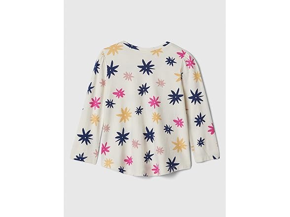 GAP Girls Long Sleeve Swing Tee