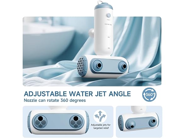 Portable Jets for Tub, Dual Mode Bubble