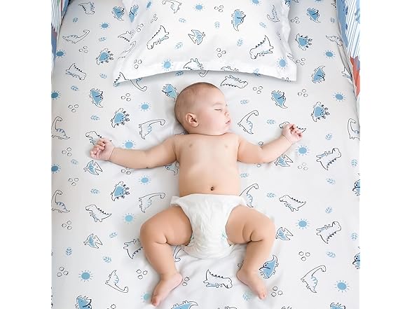 YCDTMY 3 Piece Crib Bedding Set