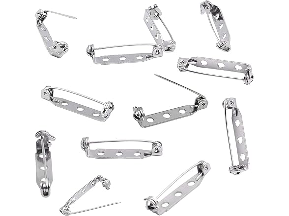 Aylifu Brooch Pins Bars - Sliver