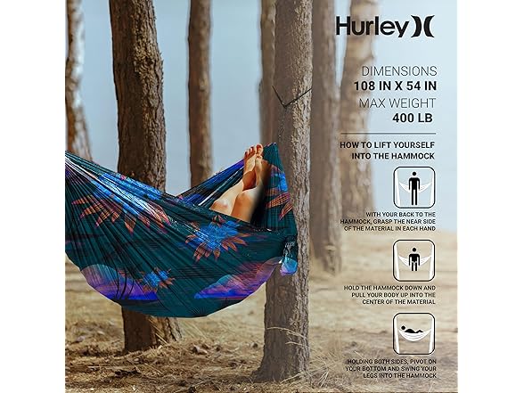 Hurley Duo Camping Hammock