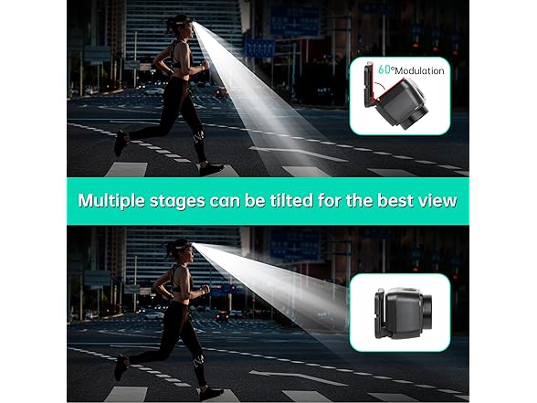 Headlamp Rechargeable with Red Light