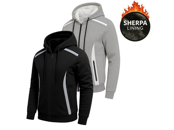 Black & Heather Grey